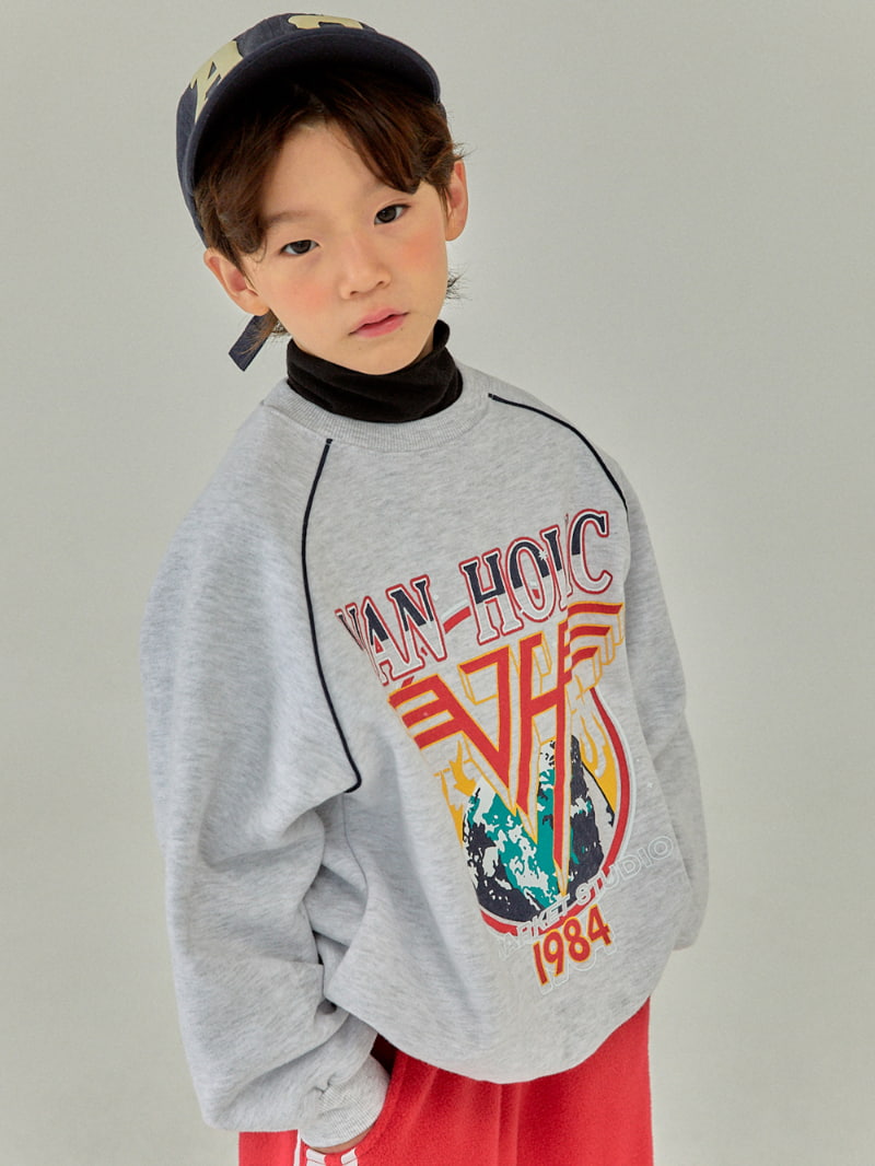 A-Market - Korean Children Fashion - #discoveringself - Half Holic Sweatshirts - 3