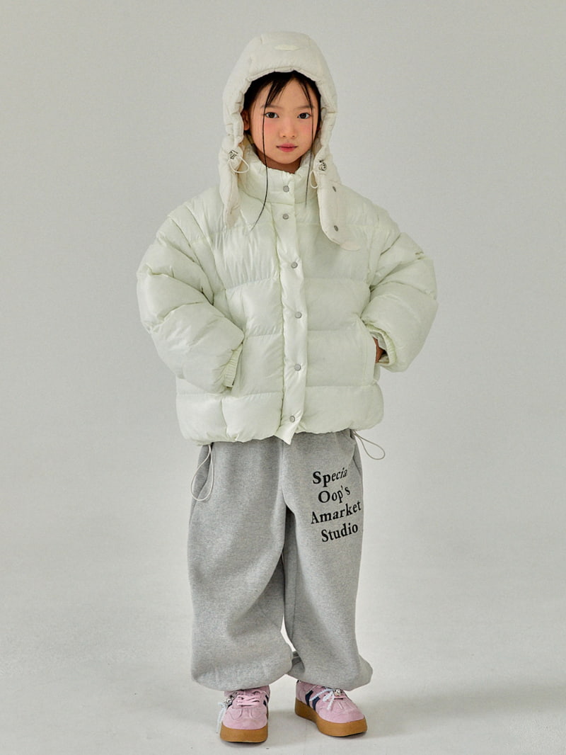 A-Market - Korean Children Fashion - #kidsshorts - Opps Jogger Pants - 9