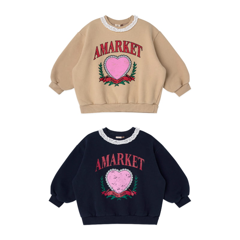 A-Market - Korean Children Fashion - #kidsshorts - Heart Sweatshirts