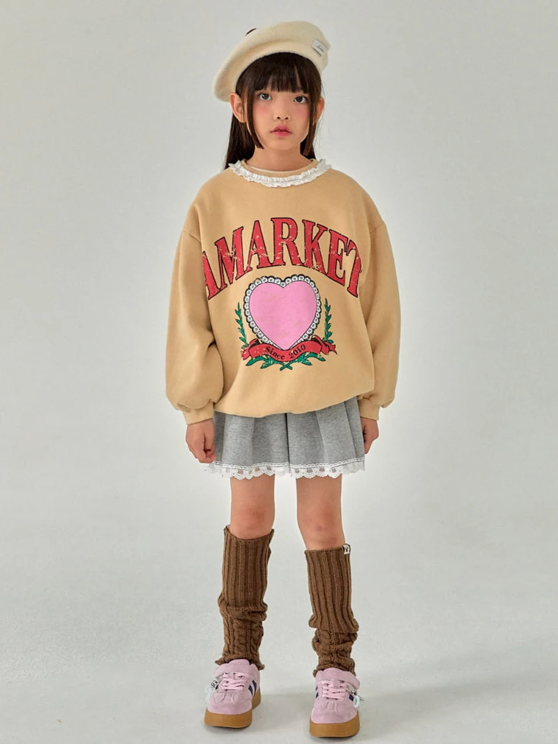 A-Market - Korean Children Fashion - #kidsstore - Heart Sweatshirts - 2