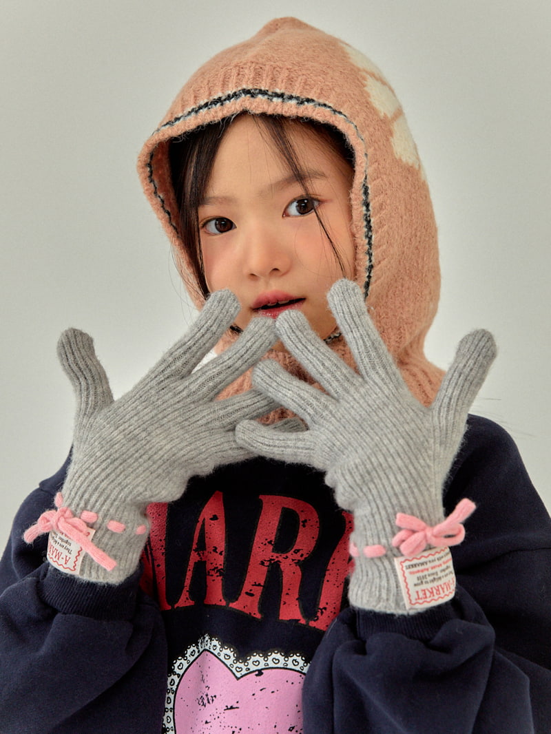 A-Market - Korean Children Fashion - #kidsstore - Ribbon Gloves - 5