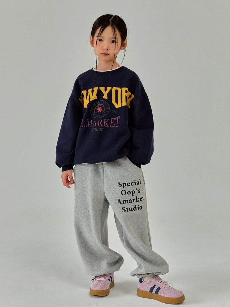 A-Market - Korean Children Fashion - #kidzfashiontrend - New York Sweatshirts - 12