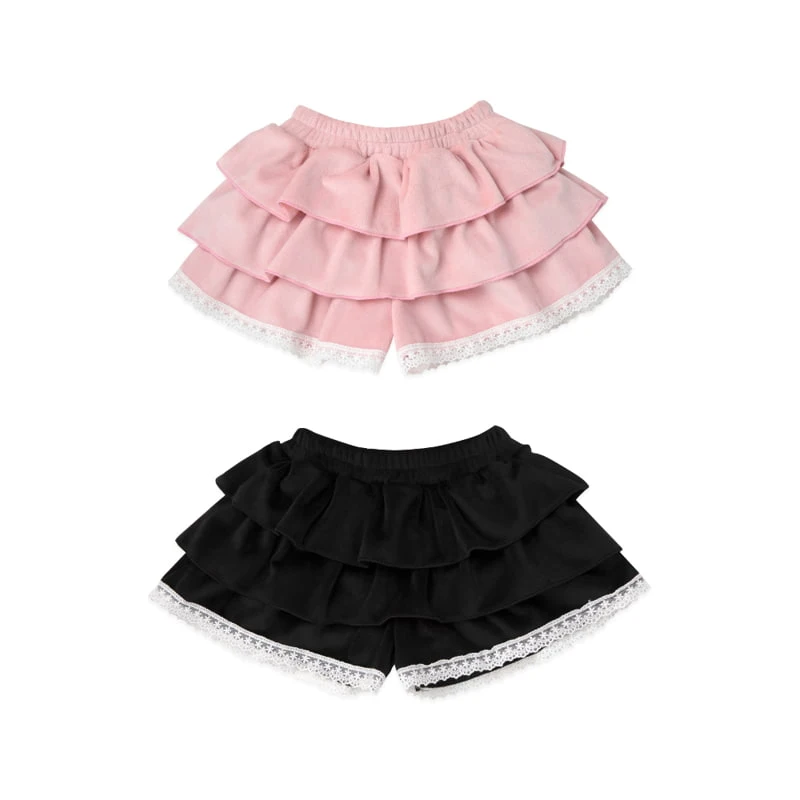 A-Market - Korean Children Fashion - #kidzfashiontrend - Mink Cancan Skirt