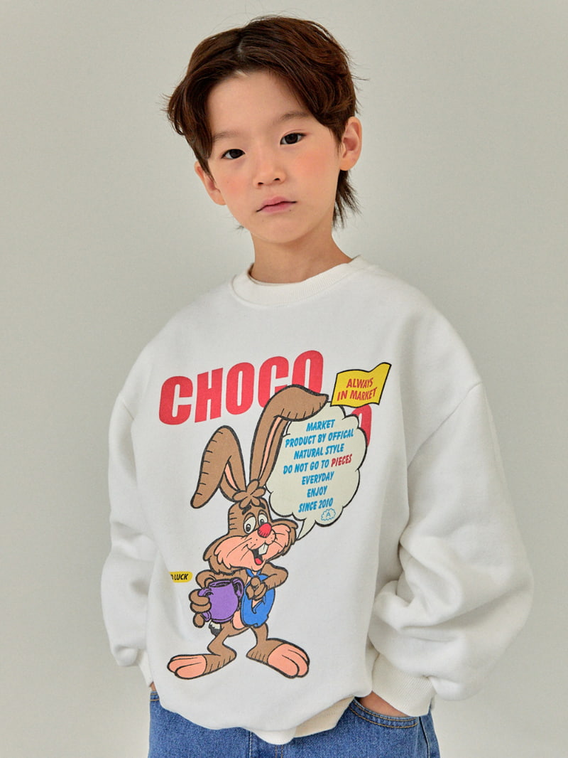 A-Market - Korean Children Fashion - #littlefashionista - Choco Sweatshirts - 6