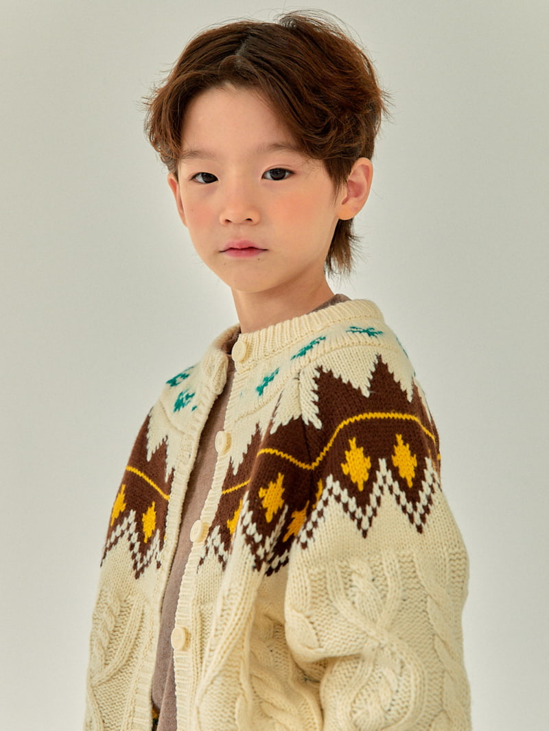 A-Market - Korean Children Fashion - #littlefashionista - Dia Knit Cardigan - 4