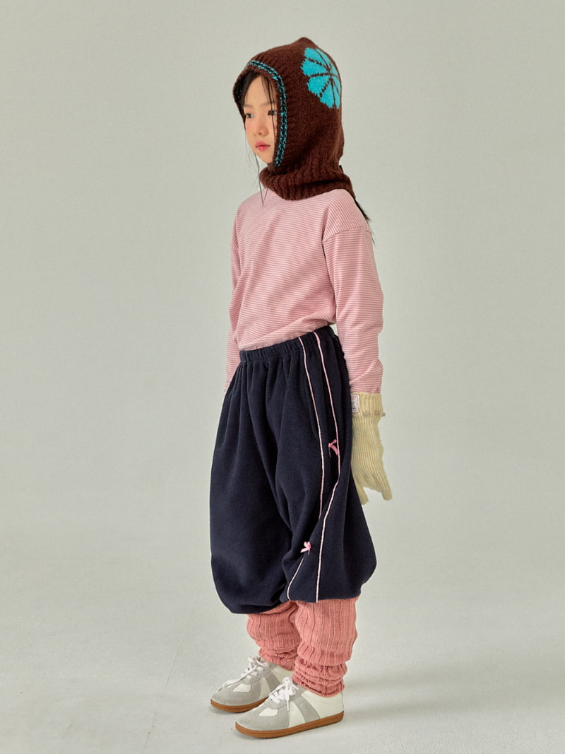 A-Market - Korean Children Fashion - #magicofchildhood - Loose Stripe Turtleneck Tee - 11