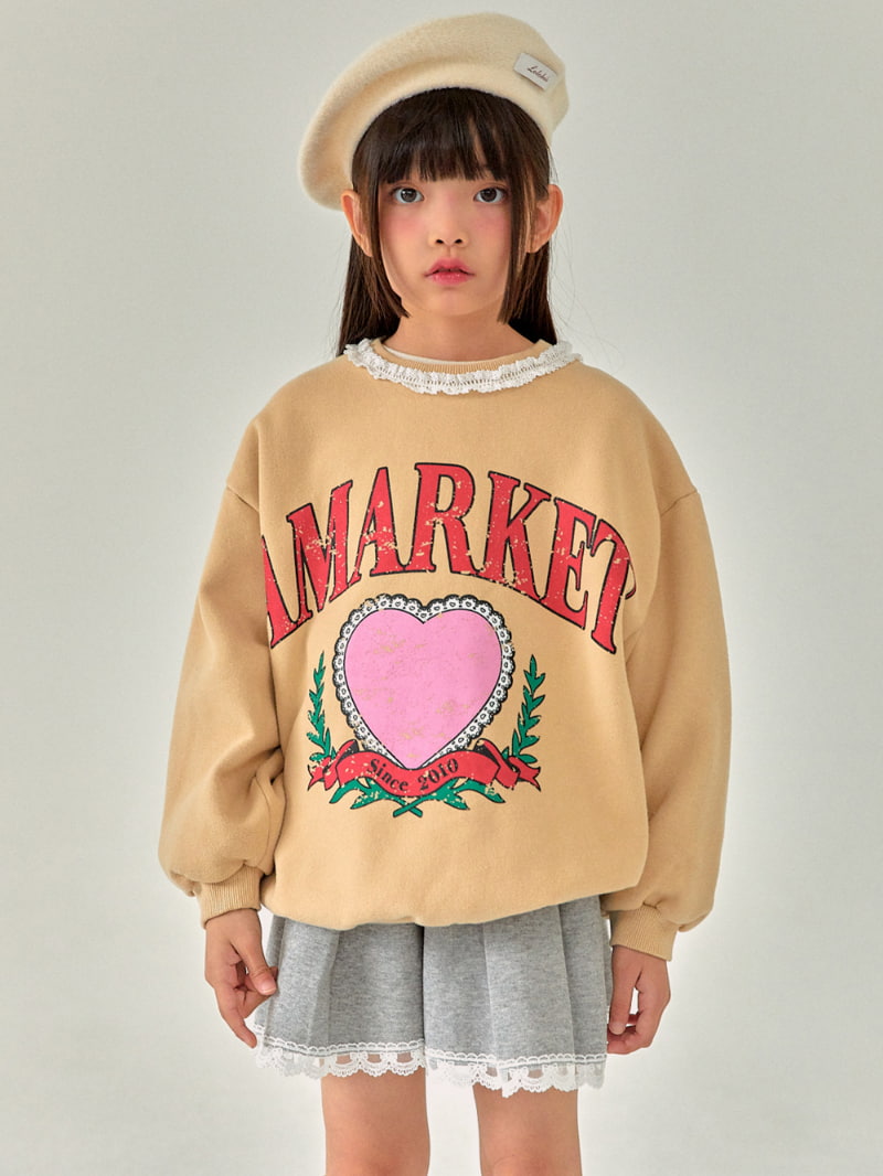 A-Market - Korean Children Fashion - #magicofchildhood - Heart Sweatshirts - 6