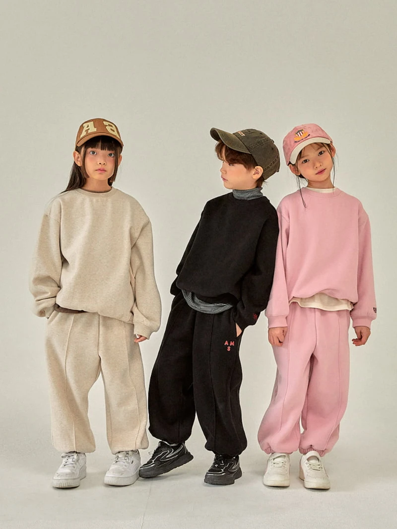 A-Market - Korean Children Fashion - #minifashionista - Fleece Classic Over Sweatshirts with Mom - 6