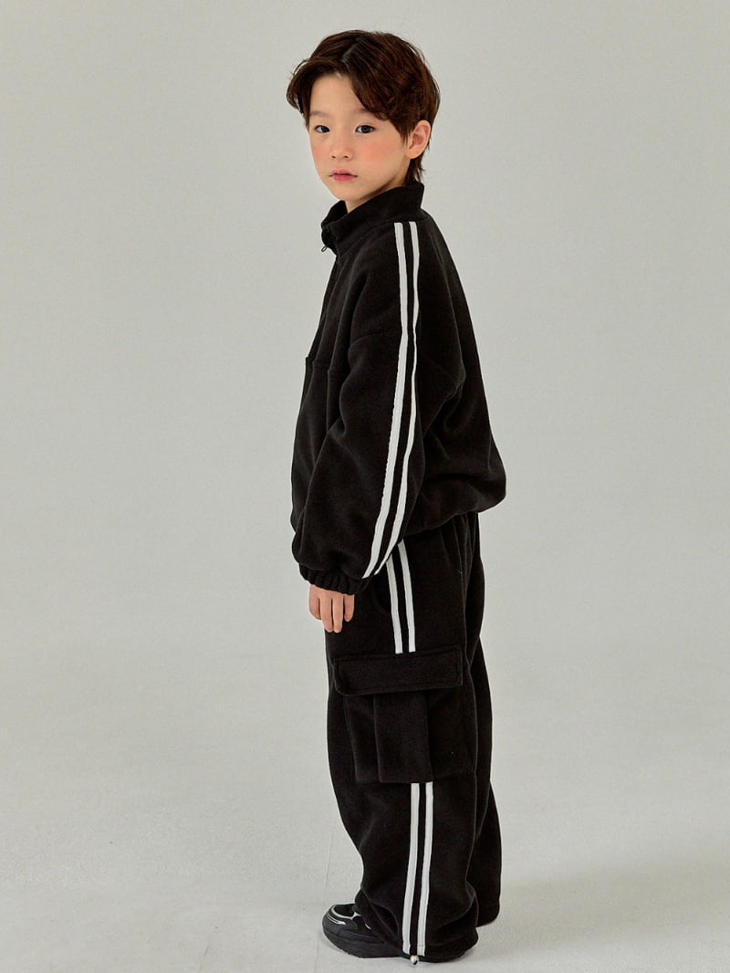 A-Market - Korean Children Fashion - #magicofchildhood - Fleece Line Anorak - 4