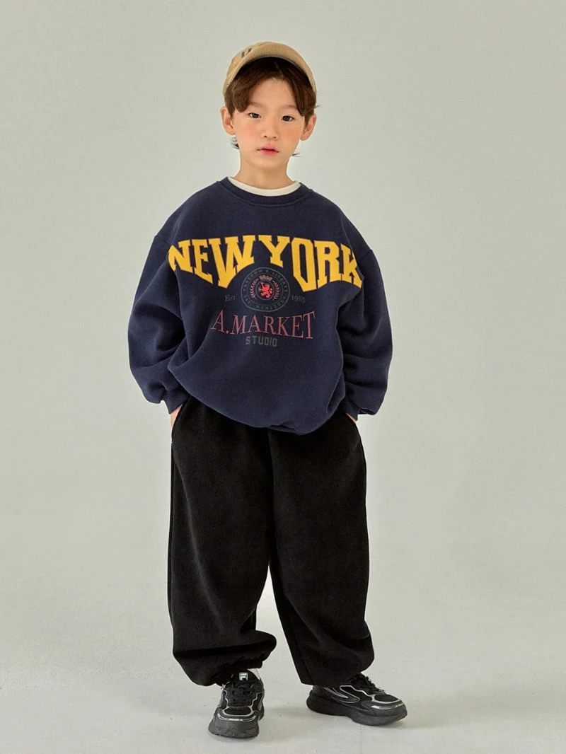 A-Market - Korean Children Fashion - #toddlerclothing - New York Sweatshirts - 4