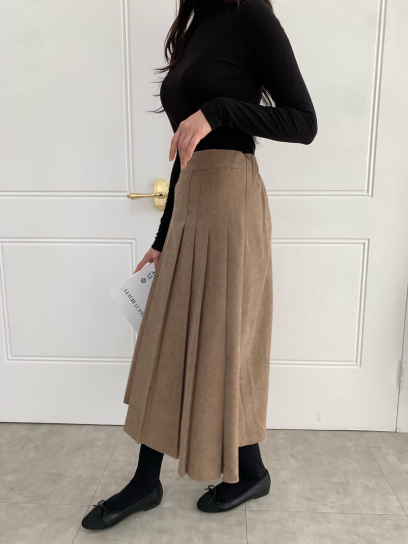 Allu - Korean Women Fashion - #momslook - Lauren Pleats Skirt - 3