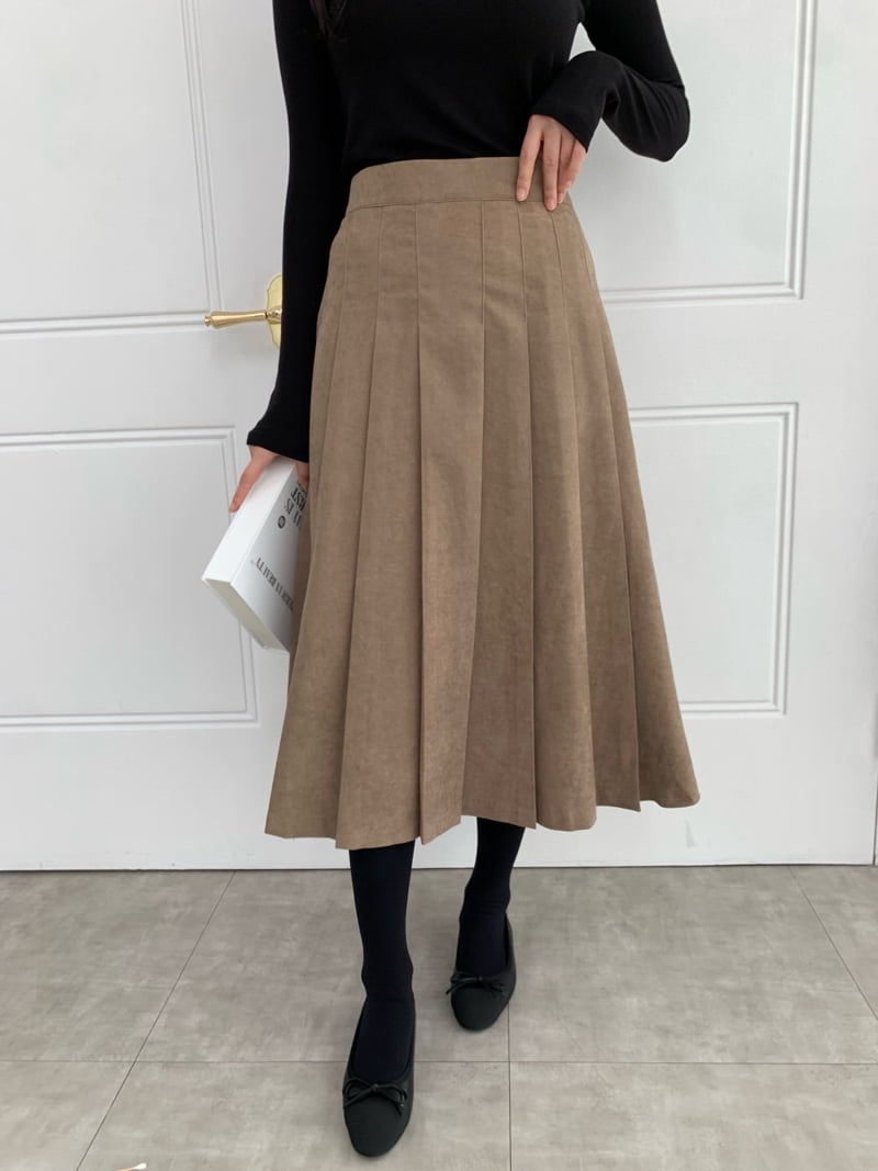 Allu - Korean Women Fashion - #momslook - Lauren Pleats Skirt - 5