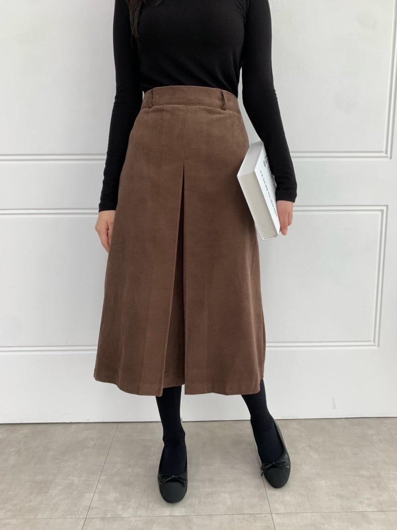 Allu - Korean Women Fashion - #thelittlethings - Mue Corduroy Skirt