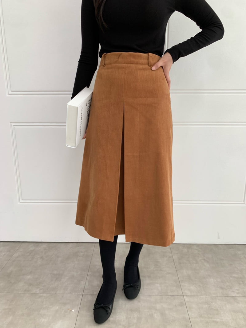 Allu - Korean Women Fashion - #womensfashion - Mue Corduroy Skirt - 5