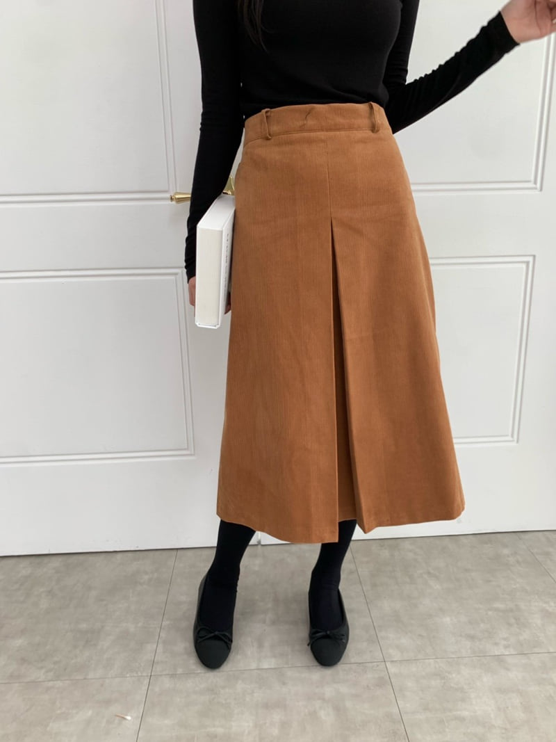 Allu - Korean Women Fashion - #womensfashion - Mue Corduroy Skirt - 7