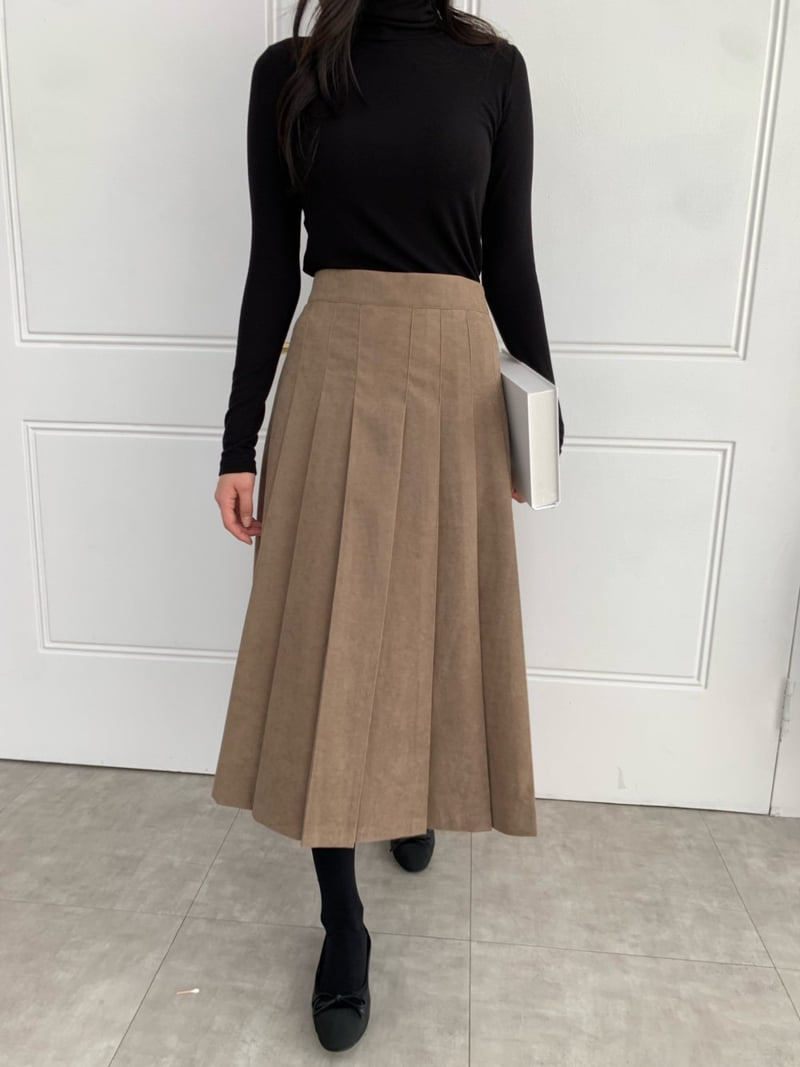 Allu - Korean Women Fashion - #momslook - Lauren Pleats Skirt - 4