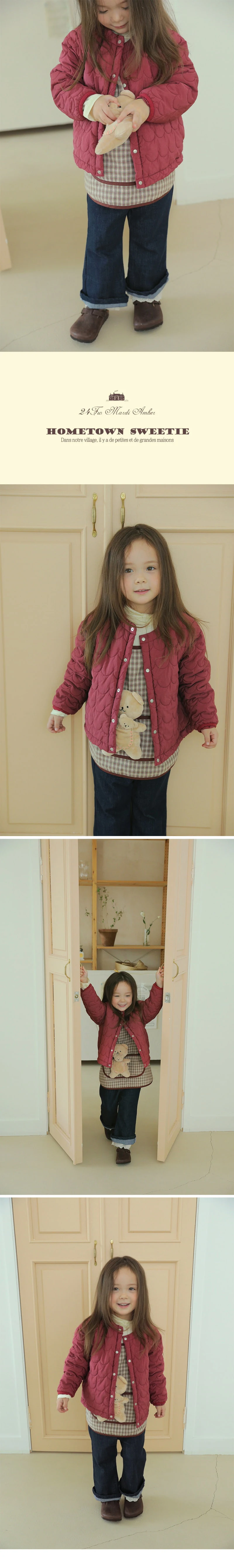 Amber - Korean Children Fashion - #childrensboutique - Light Quilting Jacket