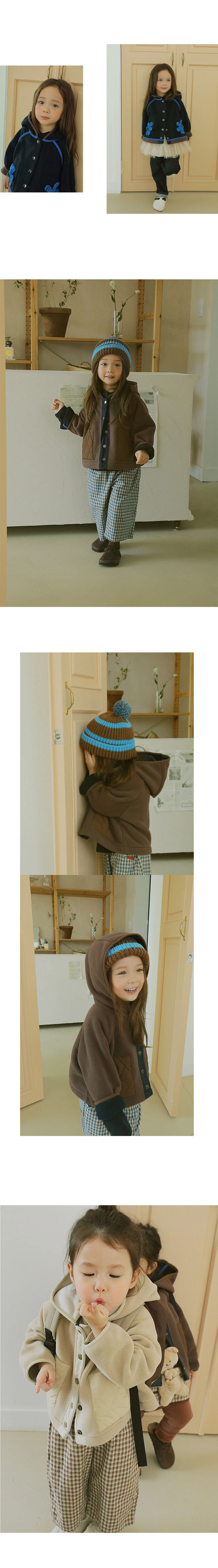 Amber - Korean Children Fashion - #discoveringself - Colored Paper Hooded Jacket - 3