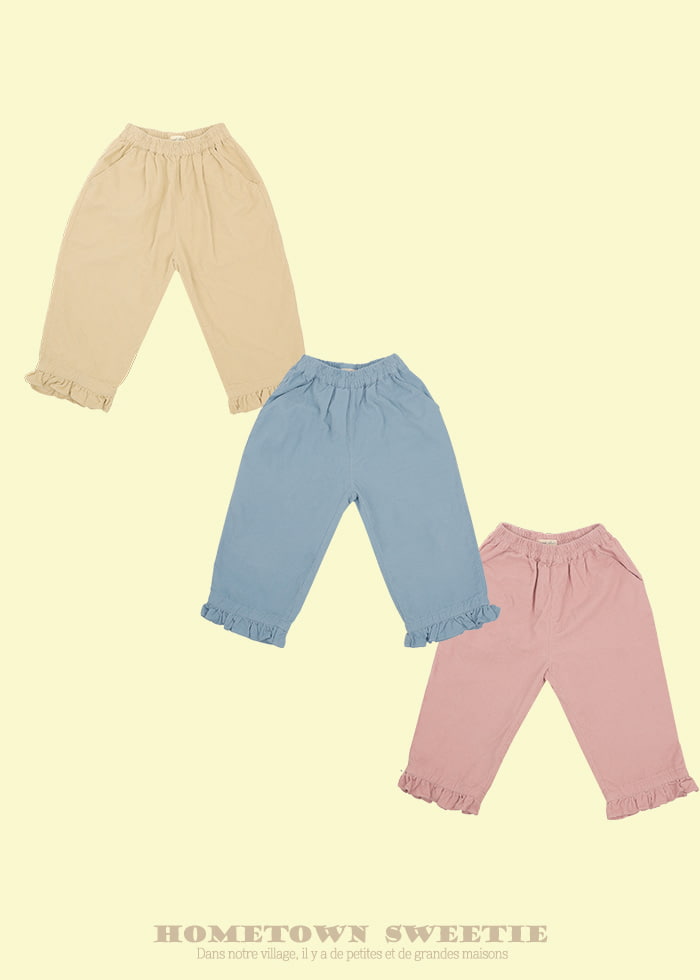 Amber - Korean Children Fashion - #fashionkids - Corduroy Frill Pants