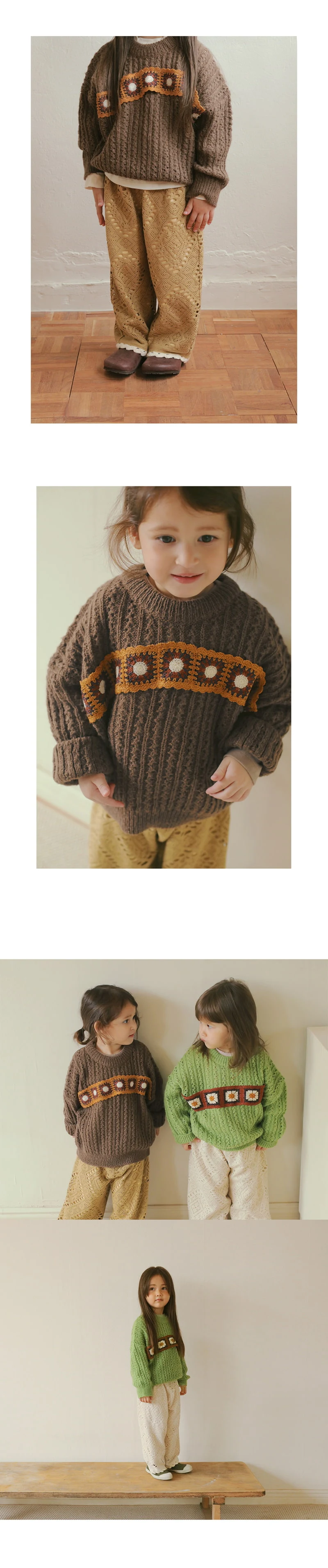 Amber - Korean Children Fashion - #littlefashionista - Moco Knit Pullover - 3