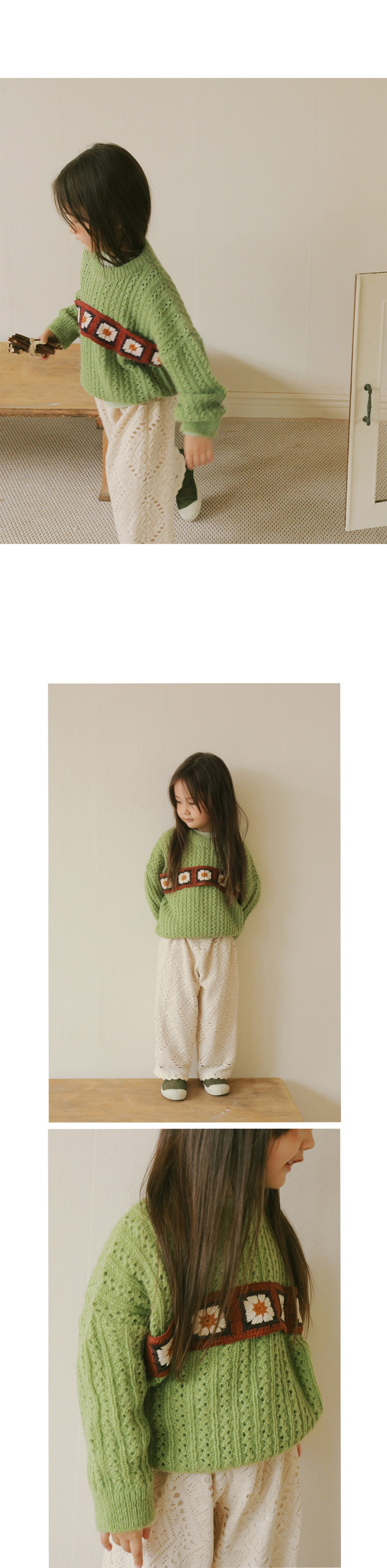 Amber - Korean Children Fashion - #littlefashionista - Moco Knit Pullover - 4