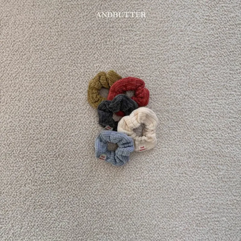 Andbutter - Korean Children Fashion - #childrensboutique - Corduroy Scrunchie - 2