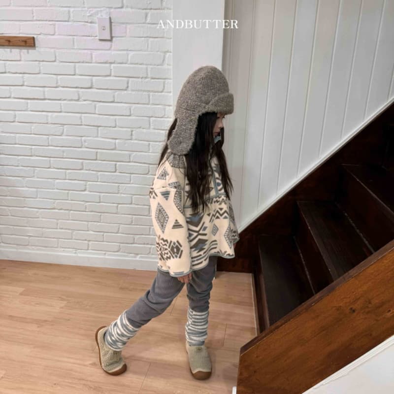 Andbutter - Korean Children Fashion - #childrensboutique - Like Ribbed Pants