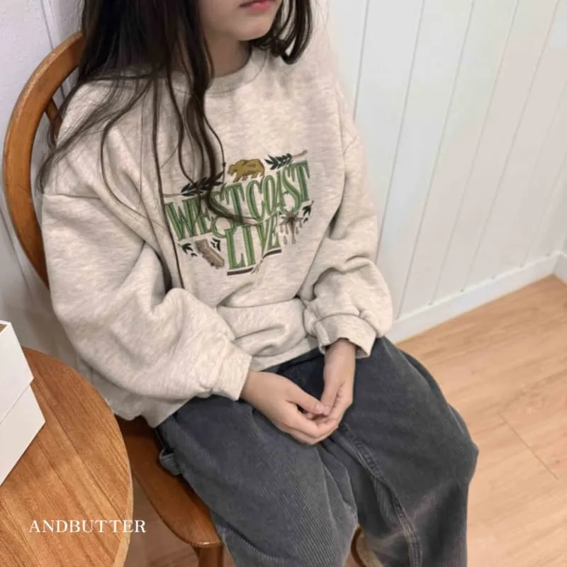 Andbutter - Korean Children Fashion - #designkidswear - Live Sweatshirt - 7