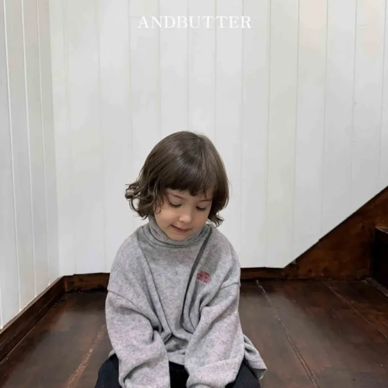 Andbutter - Korean Children Fashion - #designkidswear - Art Rouge Turtleneck