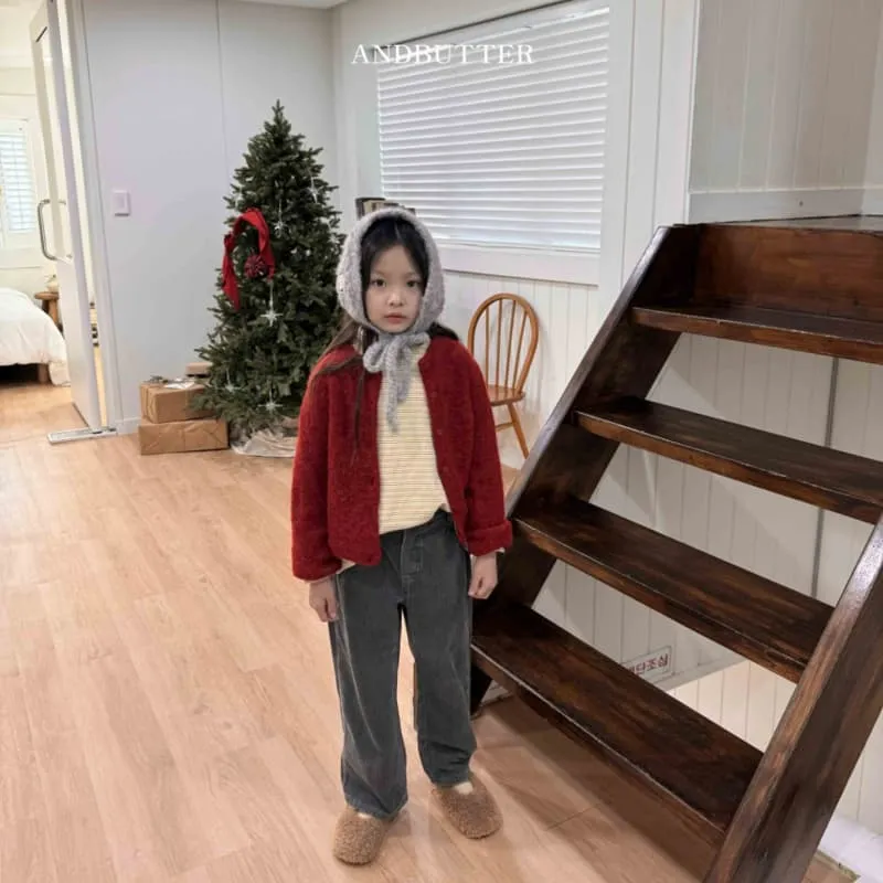 Andbutter - Korean Children Fashion - #discoveringself - Cozy Cardigan - 11