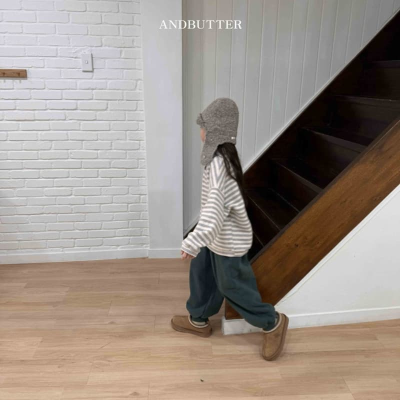 Andbutter - Korean Children Fashion - #discoveringself - Downey Jogger Pants  - 6