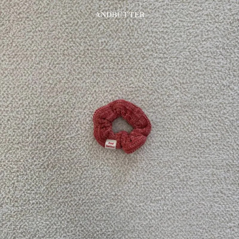 Andbutter - Korean Children Fashion - #fashionkids - Corduroy Scrunchie - 5