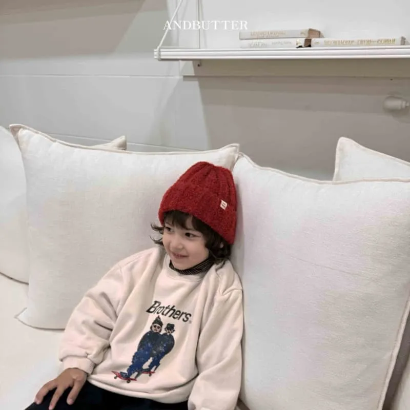 Andbutter - Korean Children Fashion - #fashionkids - Brother Sweatshirt