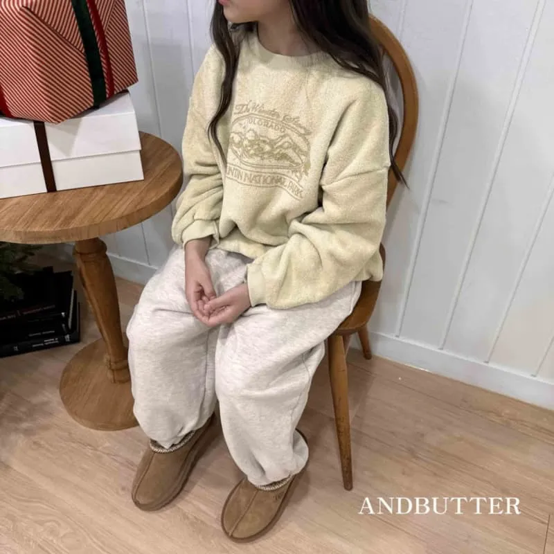 Andbutter - Korean Children Fashion - #kidsshorts - Winter Terry Sweatshirt - 11