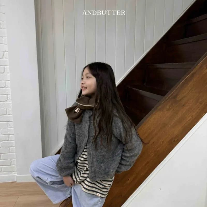 Andbutter - Korean Children Fashion - #kidzfashiontrend - Cozy Cardigan