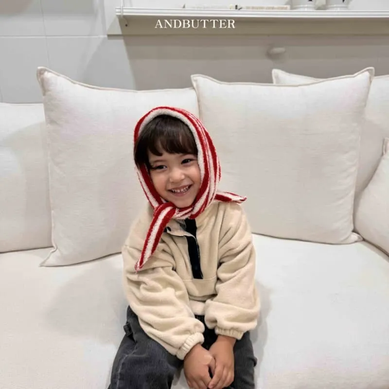 Andbutter - Korean Children Fashion - #littlefashionista - Button Half Turtleneck - 10