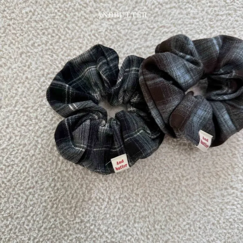 Andbutter - Korean Children Fashion - #magicofchildhood - Two-tone Scrunchie - 3