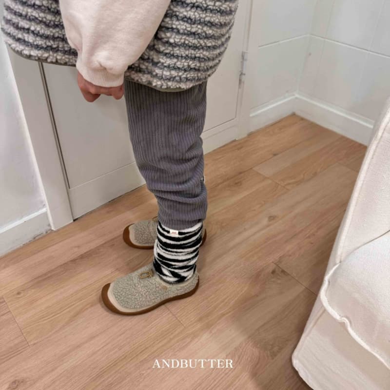 Andbutter - Korean Children Fashion - #minifashionista - Like Ribbed Pants - 11