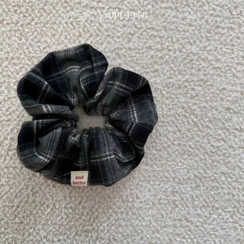 Andbutter - Korean Children Fashion - #prettylittlegirls - Two-tone Scrunchie - 5