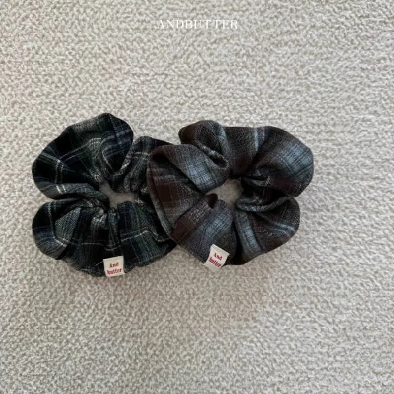 Andbutter - Korean Children Fashion - #stylishchildhood - Two-tone Scrunchie - 8