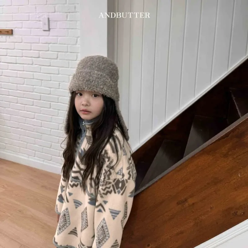 Andbutter - Korean Children Fashion - #stylishchildhood - Nordic Half Zip-up - 3