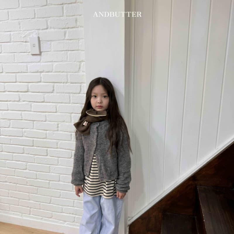 Andbutter - Korean Children Fashion - #todddlerfashion - Reversible Muffler - 3