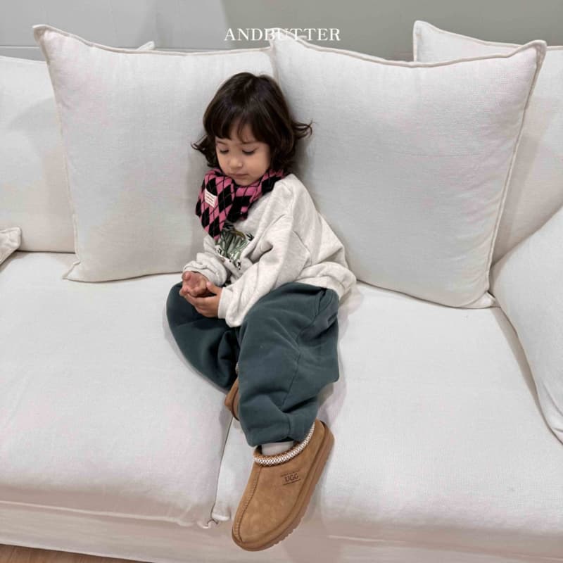 Andbutter - Korean Children Fashion - #toddlerclothing - Downey Jogger Pants 