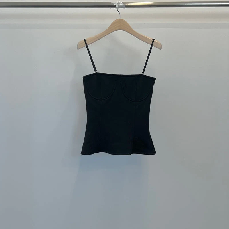 Another Avenue - Korean Women Fashion - #momslook - Line Tube Top - 6