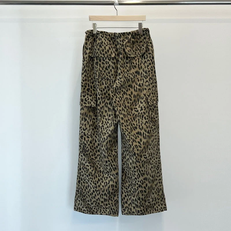 Another Avenue - Korean Women Fashion - #pursuepretty - Leopard Pocket Pants - 3