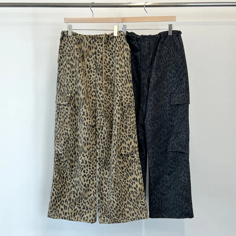 Another Avenue - Korean Women Fashion - #vintageinspired - Leopard Pocket Pants