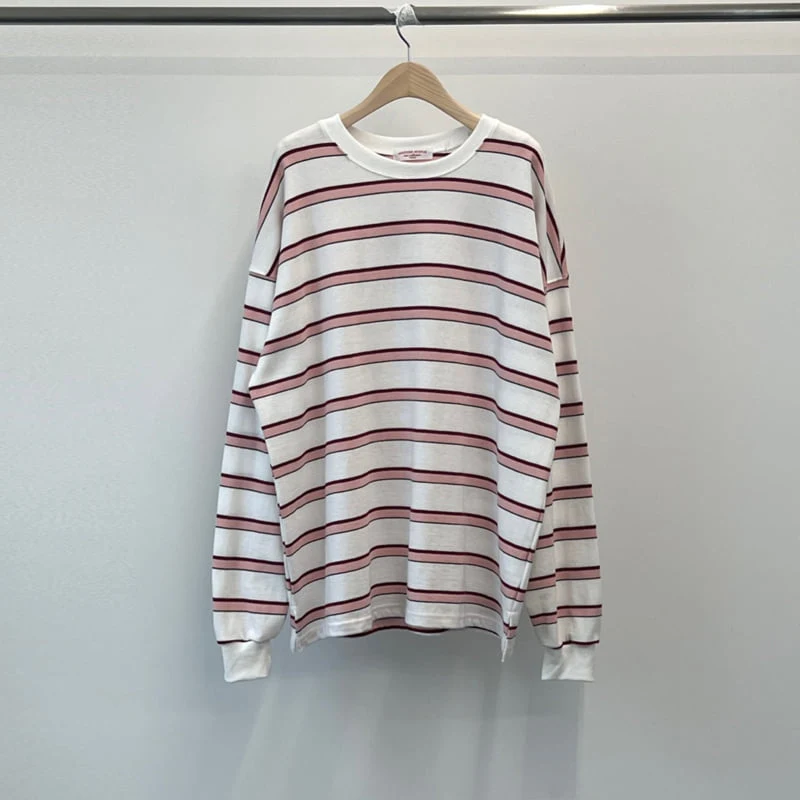 Another Avenue - Korean Women Fashion - #womensfashion - Bigs Stripe Tee - 2