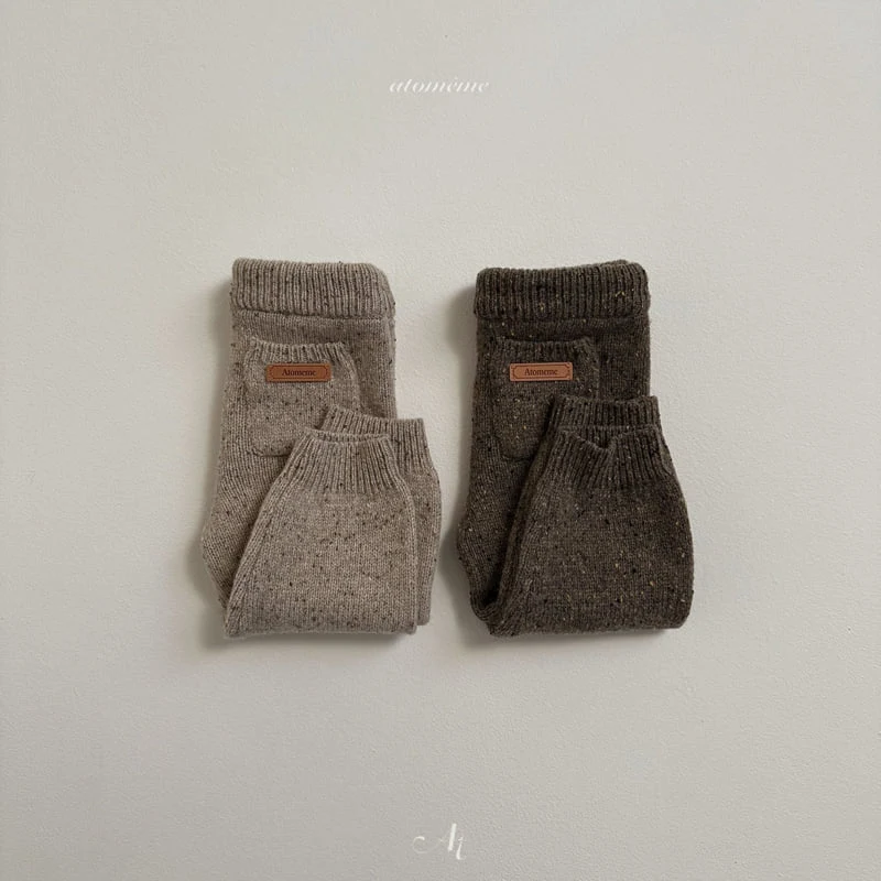 Atomeme - Korean Baby Fashion - #babyclothing - Winter Knit Pants