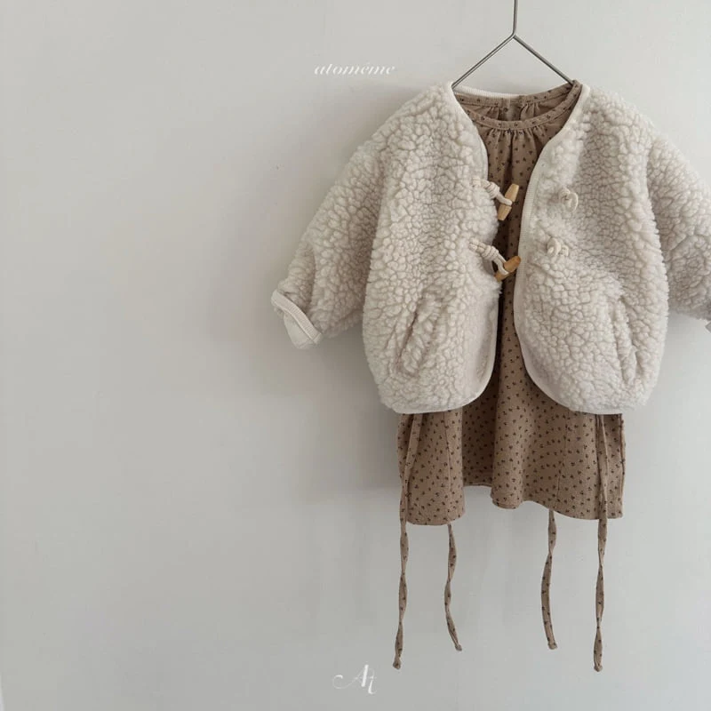 Atomeme - Korean Baby Fashion - #babyfever - Fluffy Jacket - 11