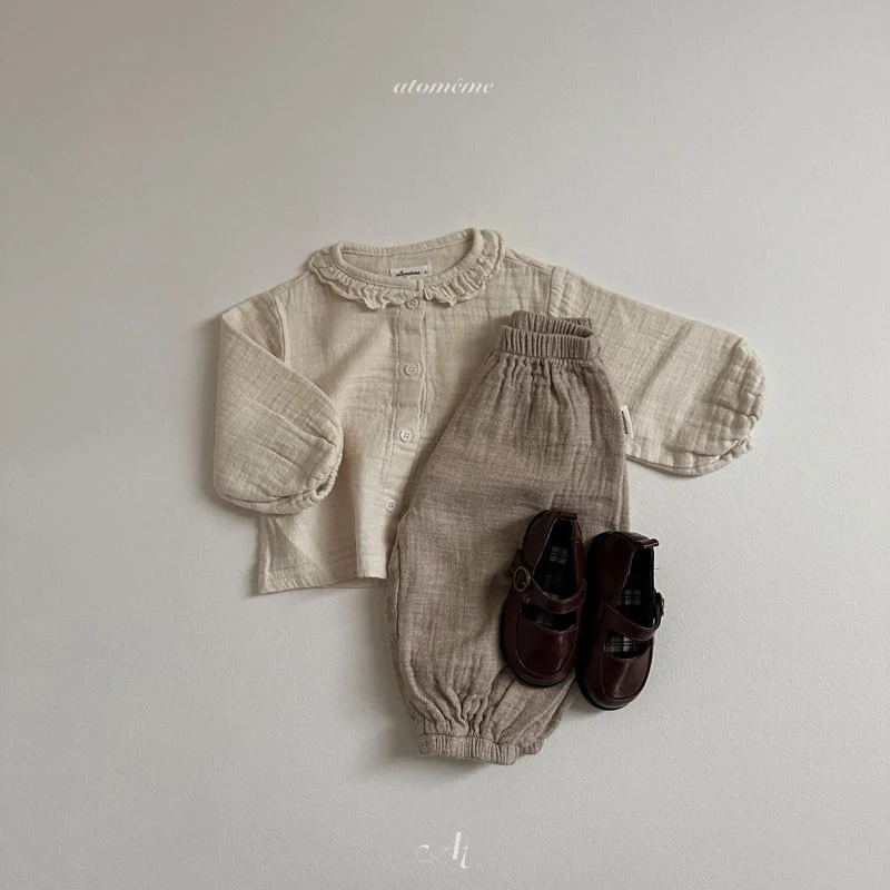 Atomeme - Korean Baby Fashion - #babyootd - Harry Basic Pants - 11